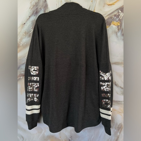 PINK Large HTF Bling Pullover - Picture 8 of 8